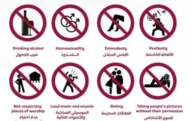Restricciones en Qatar y penas de hasta de 15 años de prisión