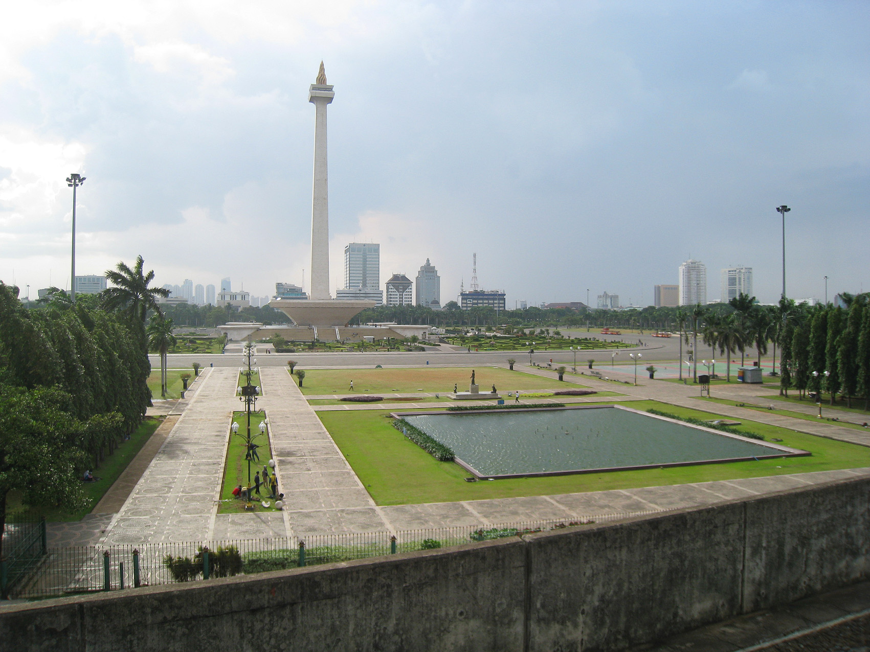 Plaza Merdeka en Yakarta - Indonesia