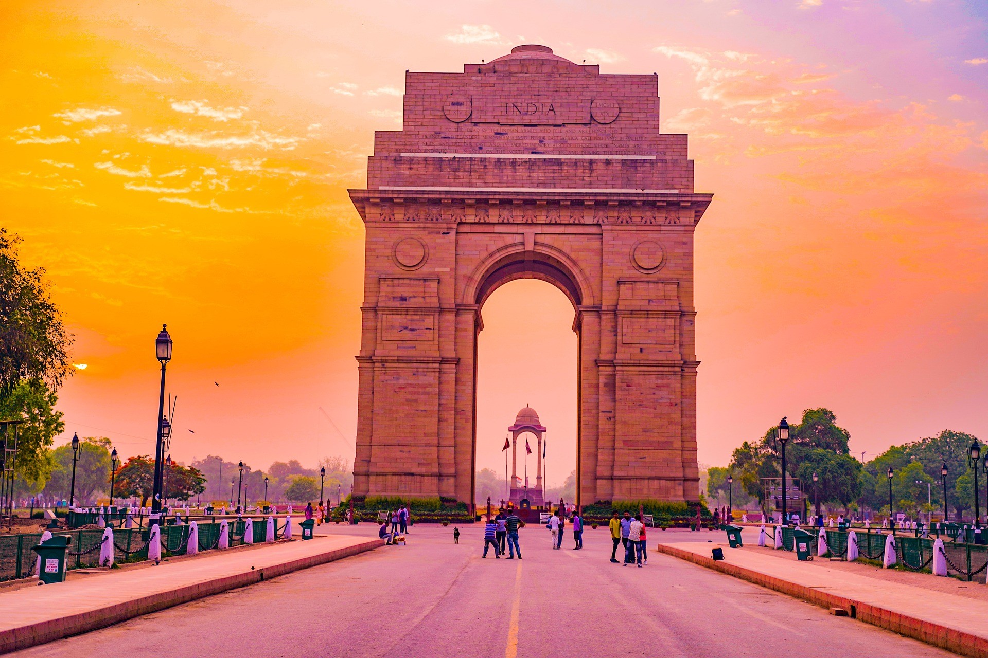 Puerta de la India en Nueva Delhi - India