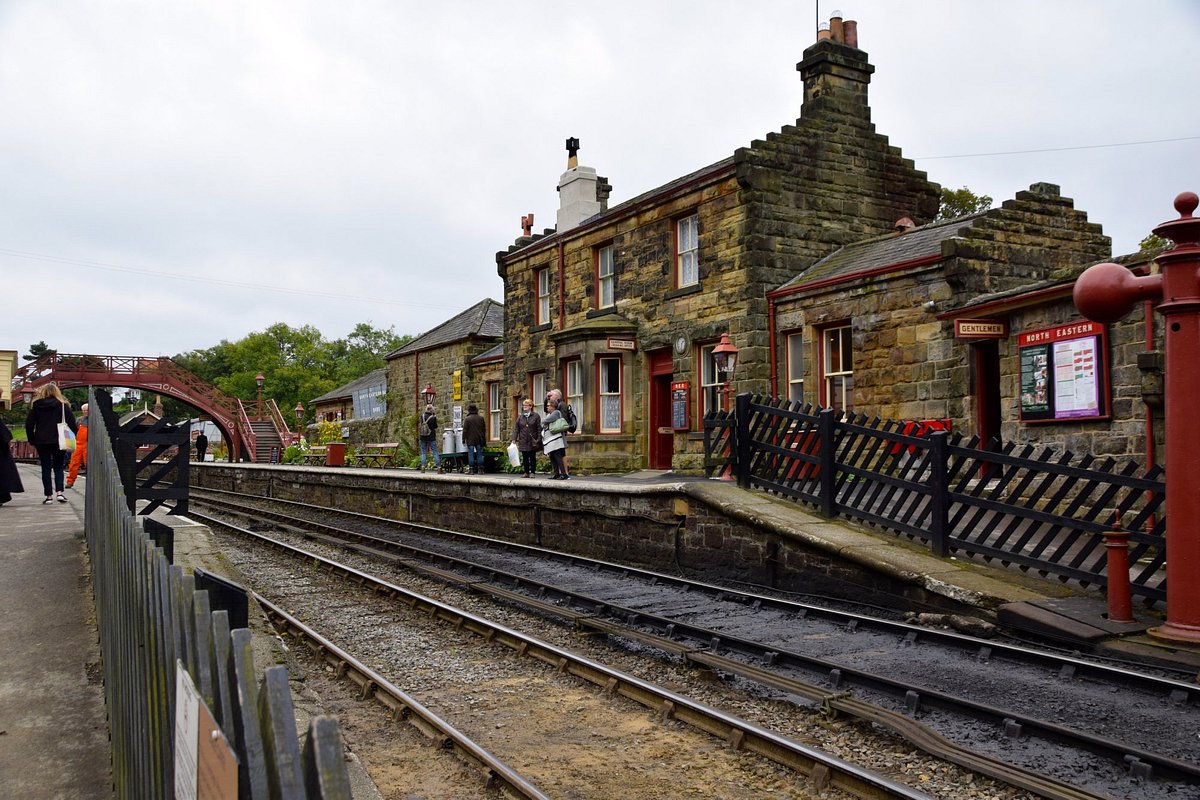 La estación de tren se encuentra en North Yorkshire