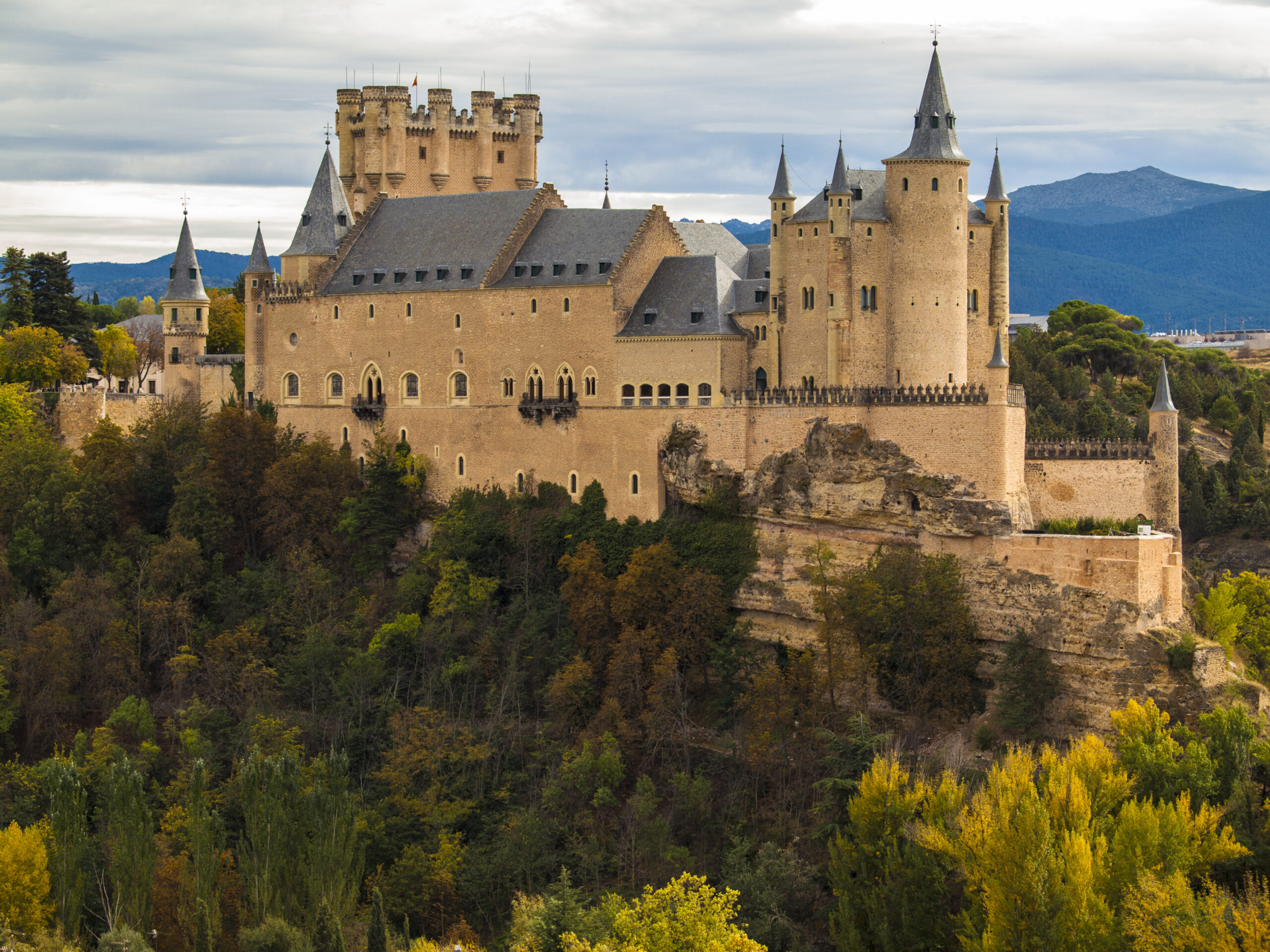 El imponente castillo Alcázar