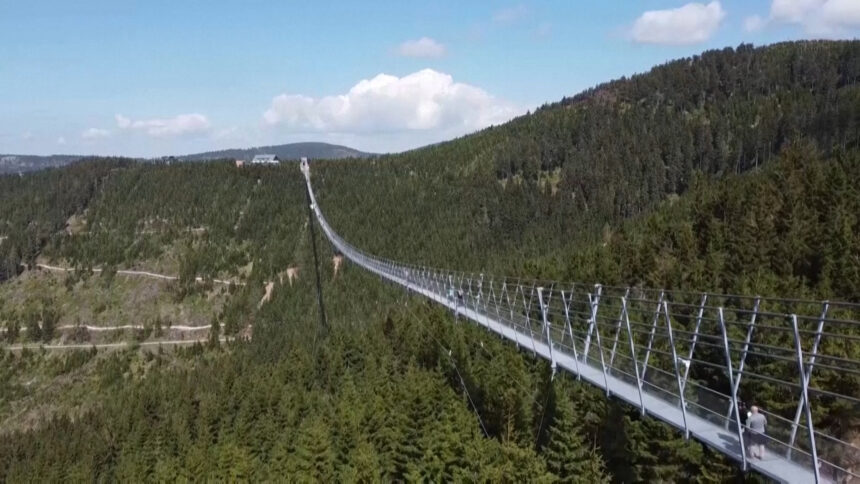 Conocé el puente colgante más largo del mundo