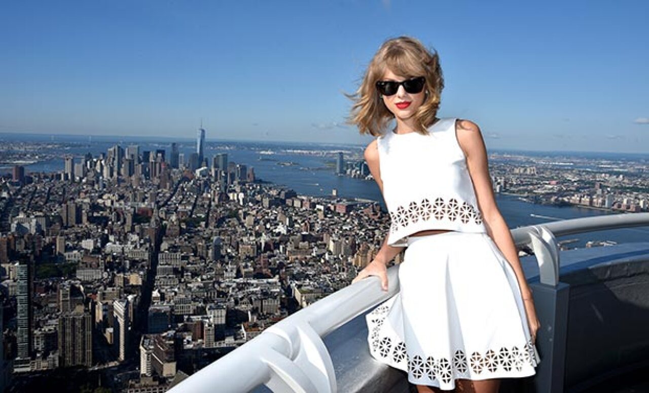 5 destinos inspirados en las canciones de Taylor Swift