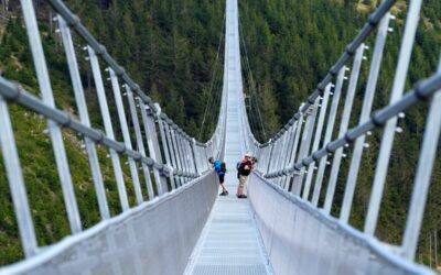 Conocé el puente colgante más largo del mundo