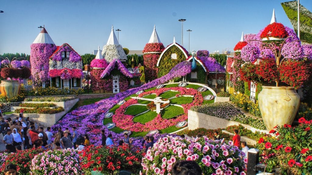 Dubai Miracle Garden: te presentamos el Disneyland de las flores