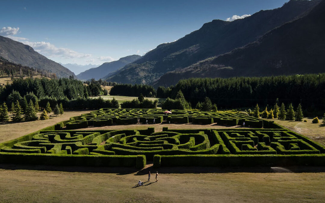 Un recorrido por el Laberinto Patagonia, el más grande de América del Sur