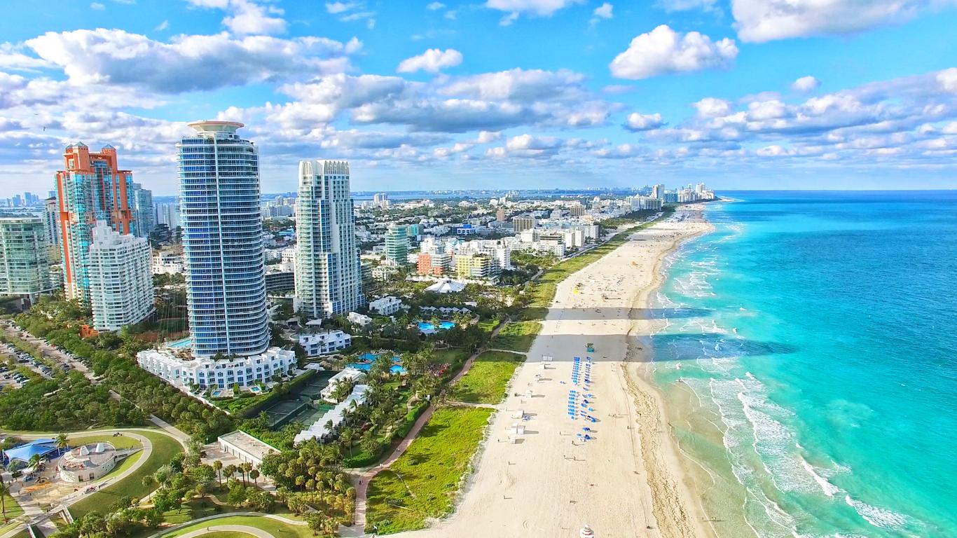 South Beach, la playa de Miami que fue seleccionada entre las mejores del mundo
