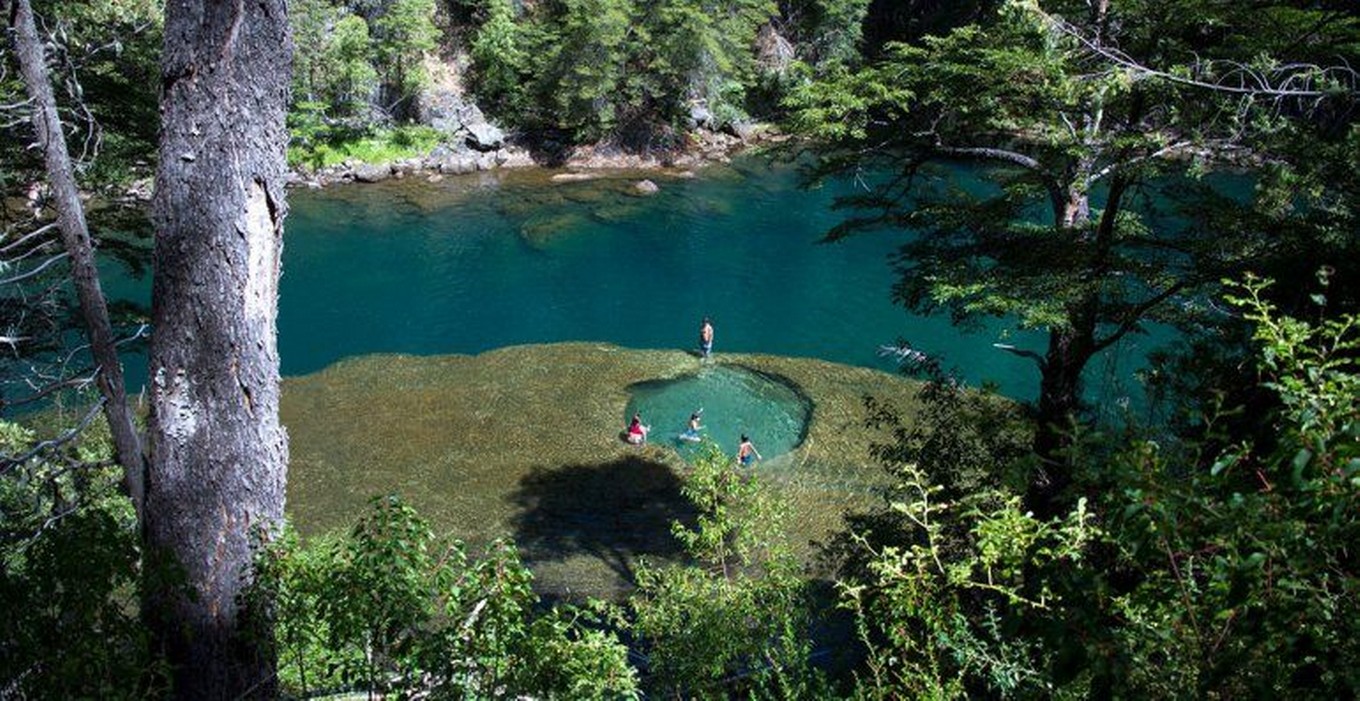 Los Piletones del Río Manso, un secreto escondido en la Patagonia