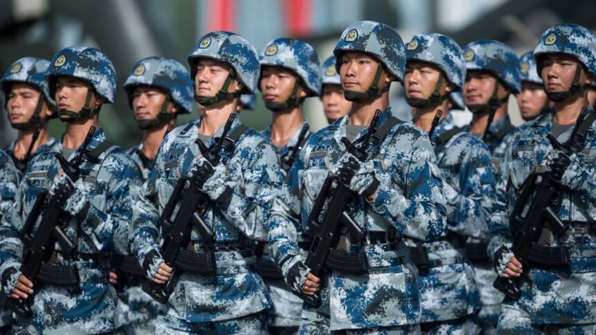 China tiene el ejército más grande del mundo