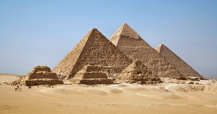 Pirámide de Gizeh, Egipto
