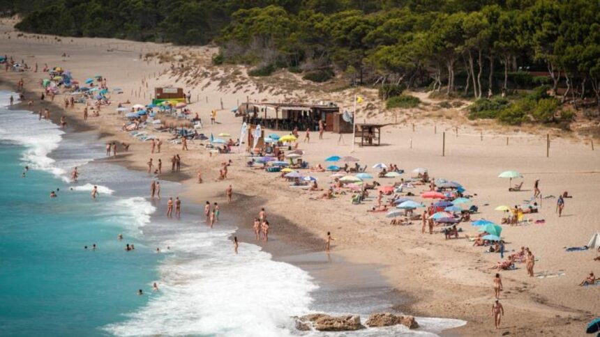 Playa de El Torn, Tarragona, España