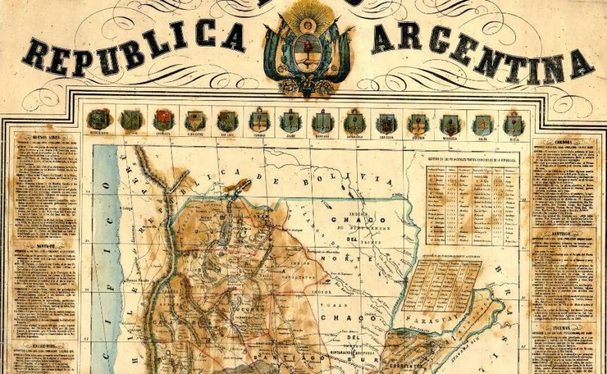 . En 1860, con la sanción de la Constitución Nacional, se estableció oficialmente la denominación de República Argentina