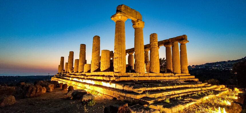 Valle de los Templos en Agrigento
