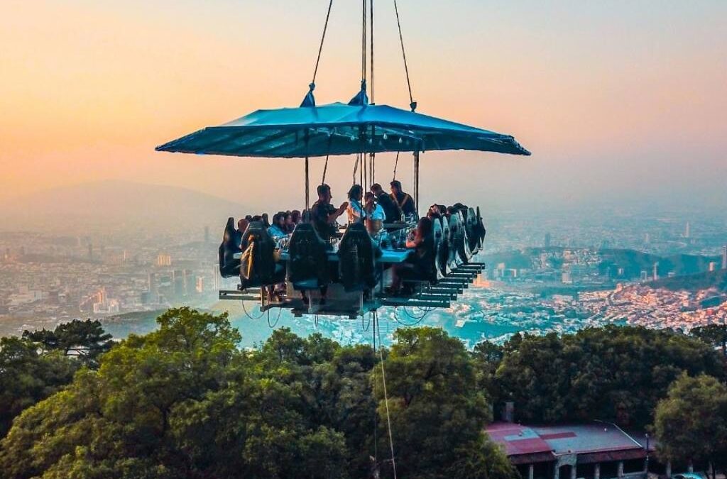 Dinner in the sky: una experiencia gastronómica entre las nubes