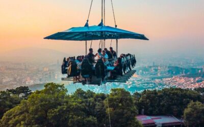 Dinner in the sky: una experiencia gastronómica entre las nubes