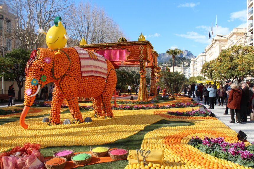 Menton celebra el Festival del Limón