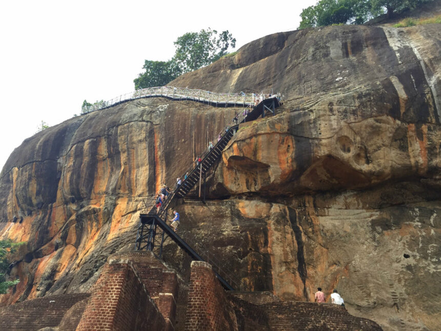 Roca del León Sigiriya, Sri Lanka