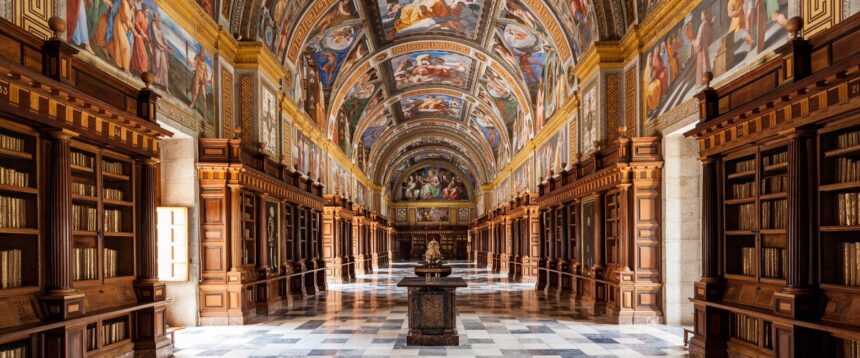 El Monasterio de El Escorial, España