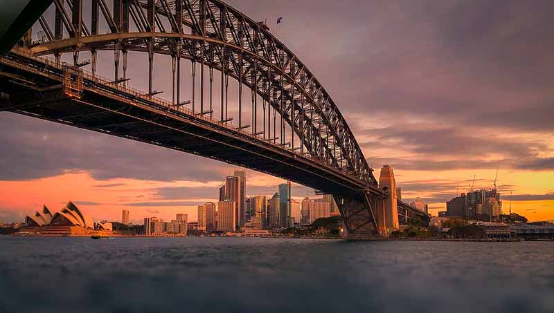 Puente de la Bahía, Sídney, Australia