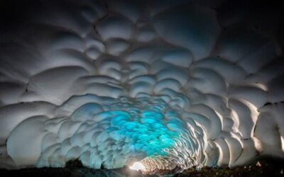 Los mágicos túneles de hielo: uno de los secretos mejor guardados de Esquel