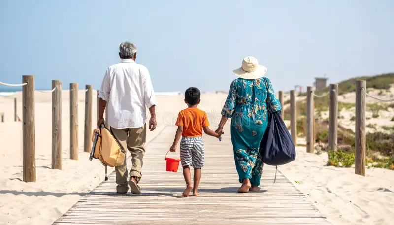 Turismo intergeneracional: abuelos que viajan solos con sus nietos